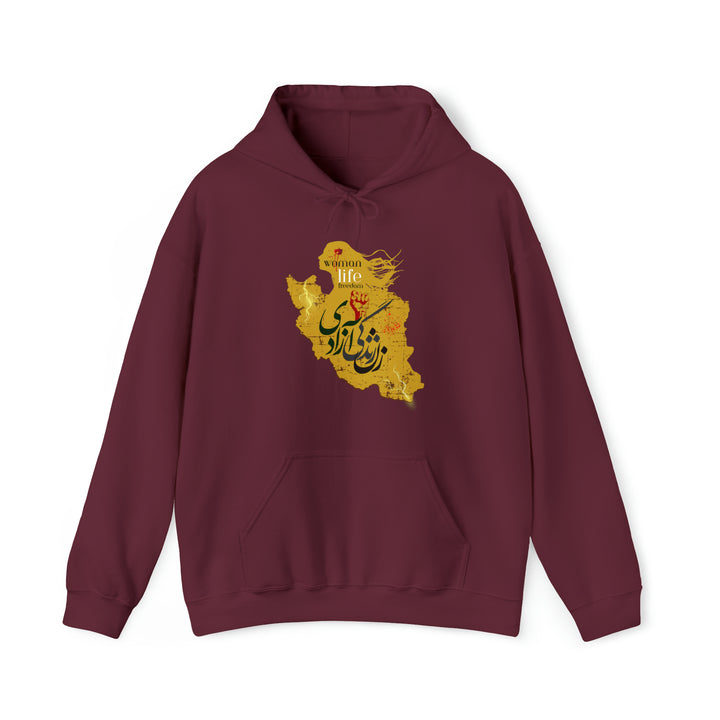 Woman Life Freedom Hooded Sweatshirt
