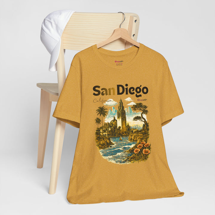 San Diego California Vintage Landmark T-Shirt