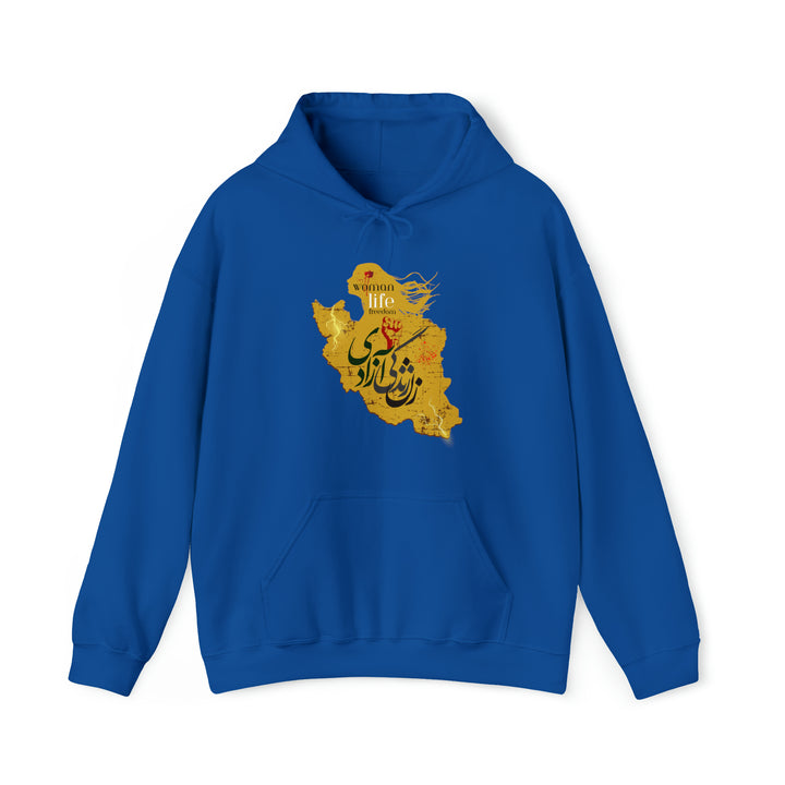 Woman Life Freedom Hooded Sweatshirt