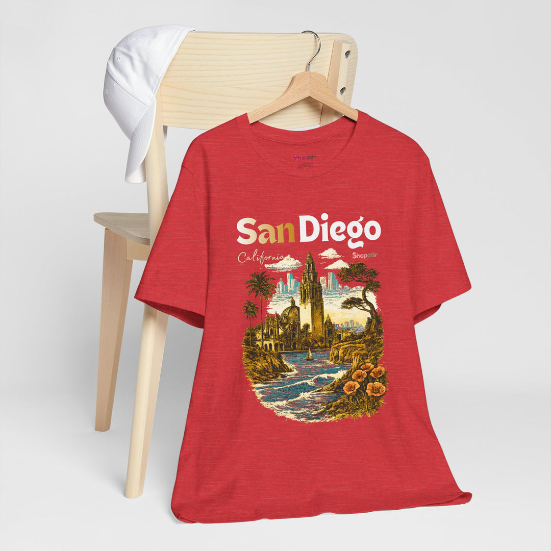 San Diego California Vintage Landmark T-Shirt