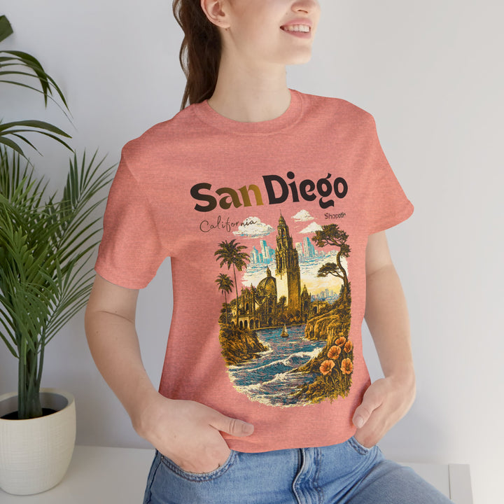 San Diego California Vintage Landmark T-Shirt