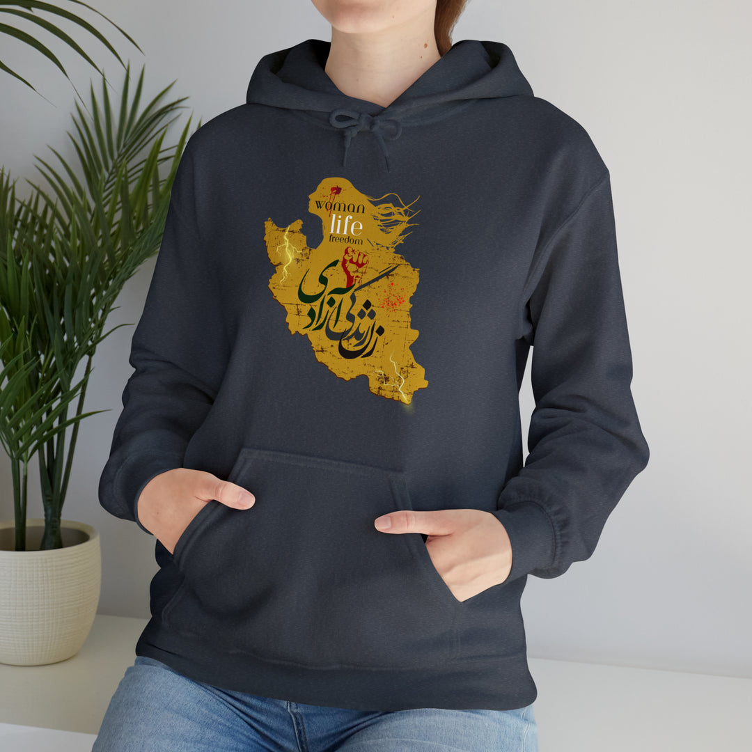 Woman Life Freedom Hooded Sweatshirt