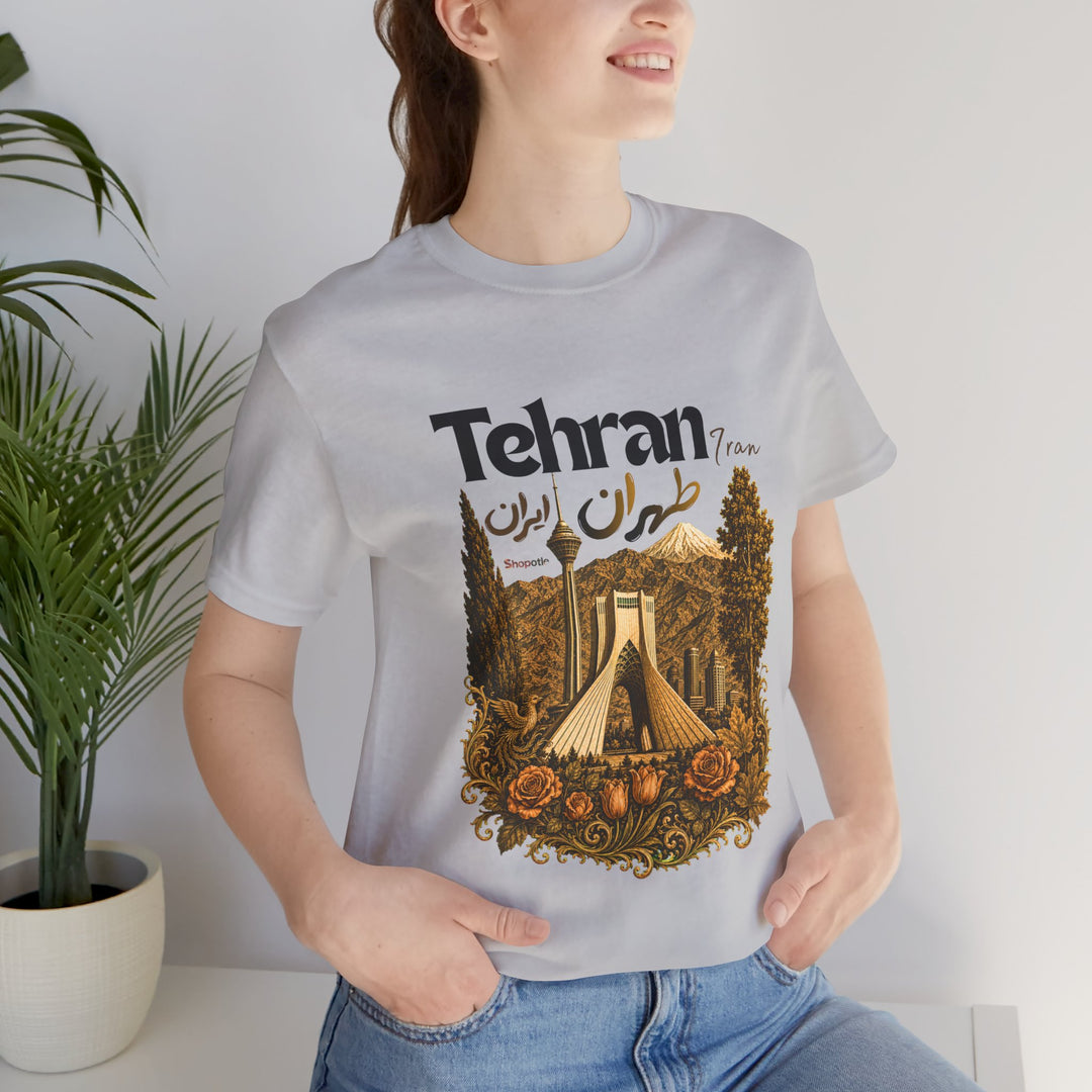 Tehran Iran Persian Vintage Landmark T-Shirt