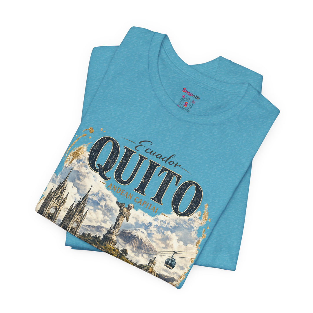 Quito Vintage Travel Tee — Ecuadorian Capital Souvenir T-Shirt