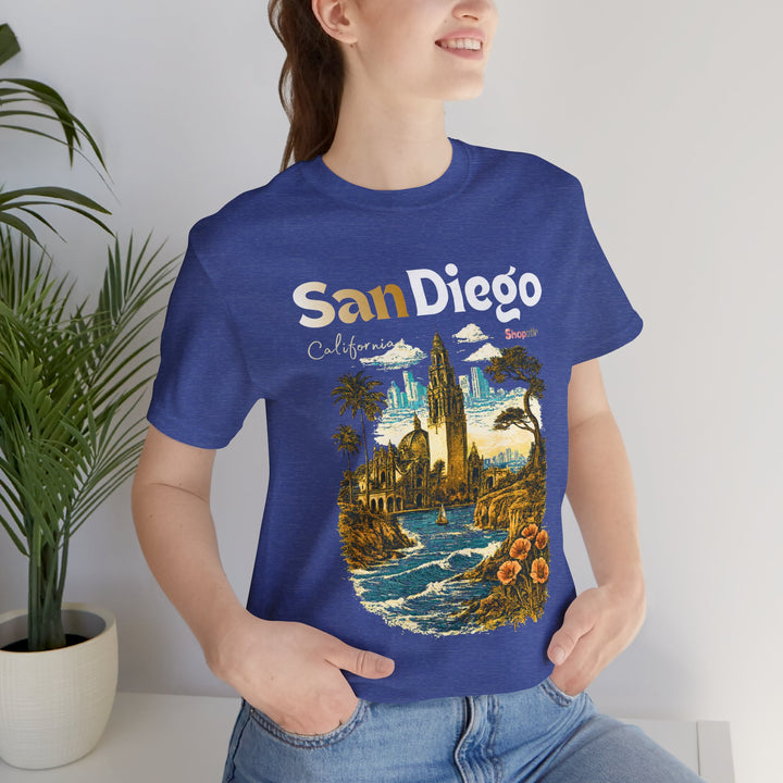 San Diego California Vintage Landmark T-Shirt