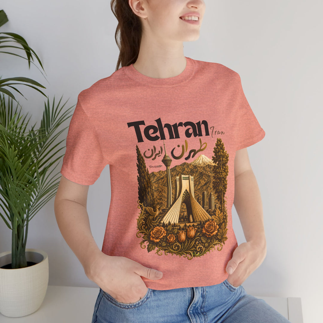 Tehran Iran Persian Vintage Landmark T-Shirt