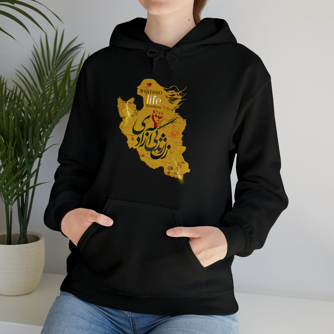 Woman Life Freedom Hooded Sweatshirt