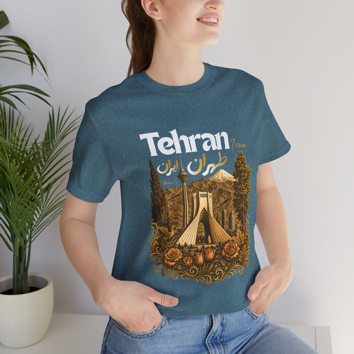 Tehran Iran Persian Vintage Landmark T-Shirt