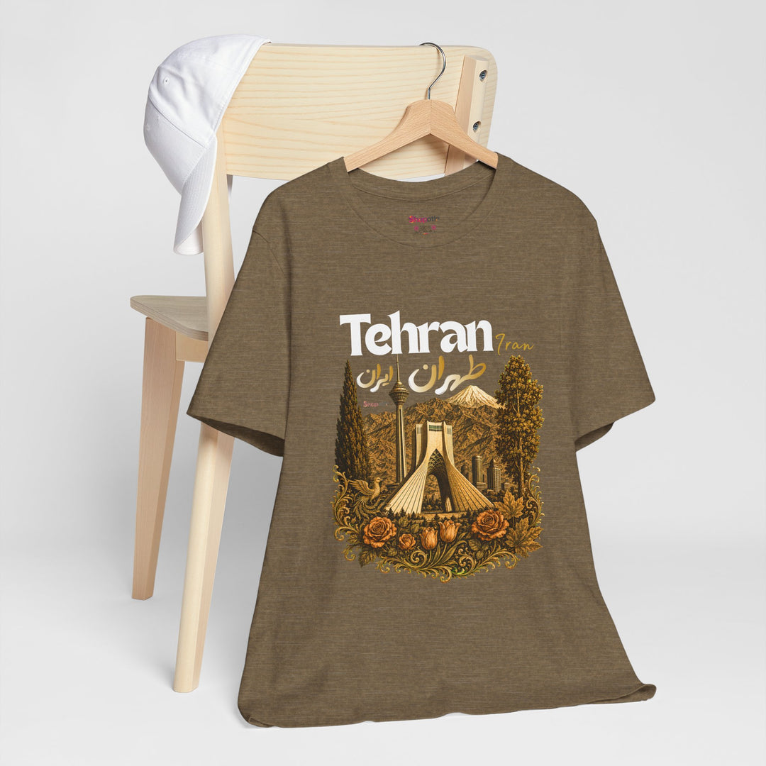 Tehran Iran Persian Vintage Landmark T-Shirt