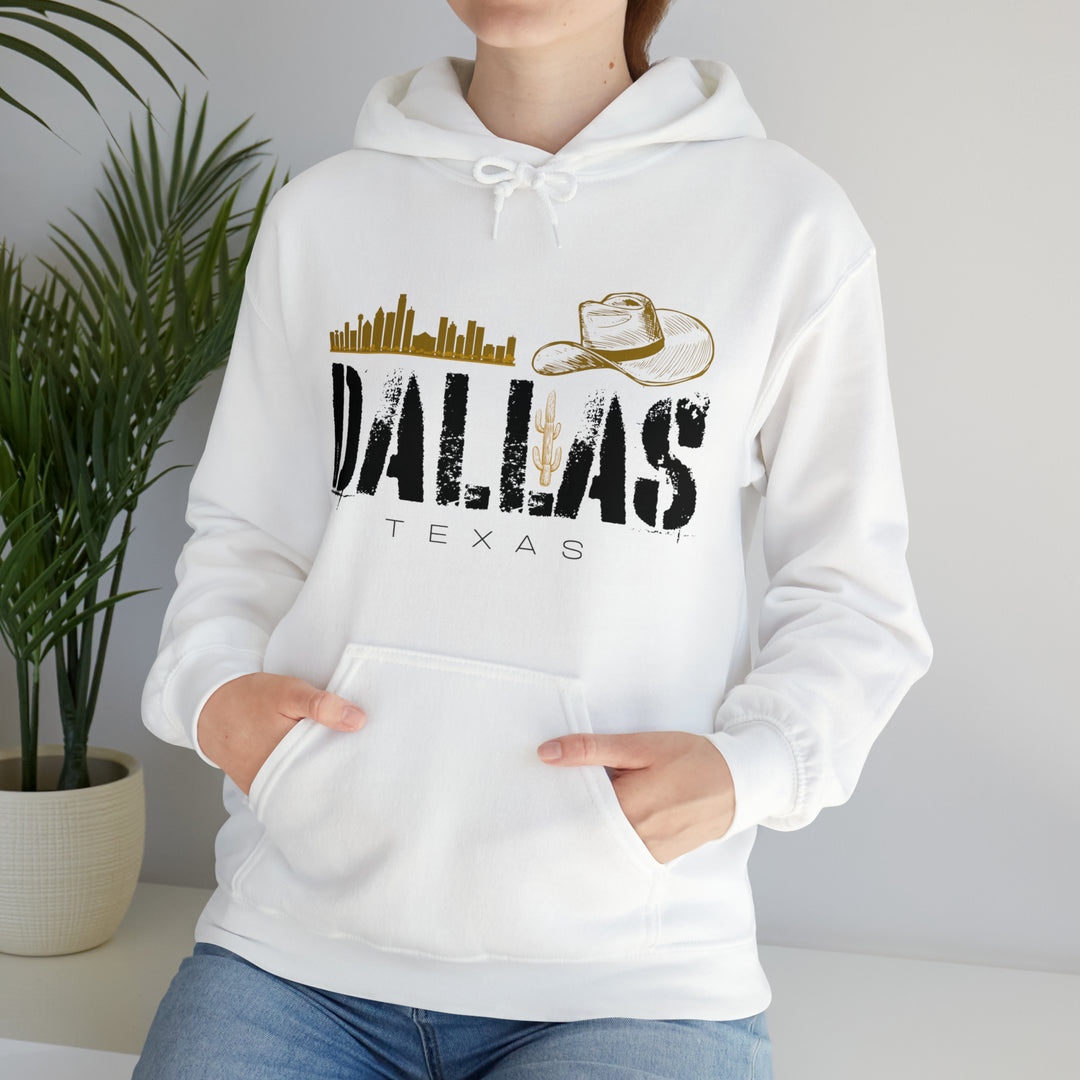 Dallas, Texas Hooded Sweatshirt