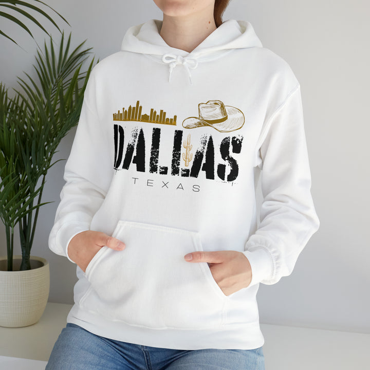 Dallas, Texas Hooded Sweatshirt