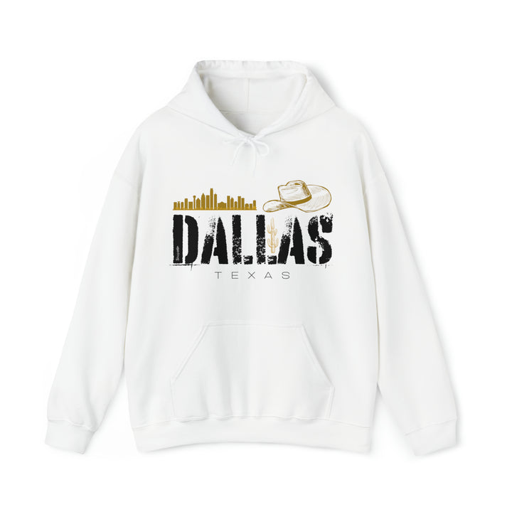 Dallas, Texas Hooded Sweatshirt