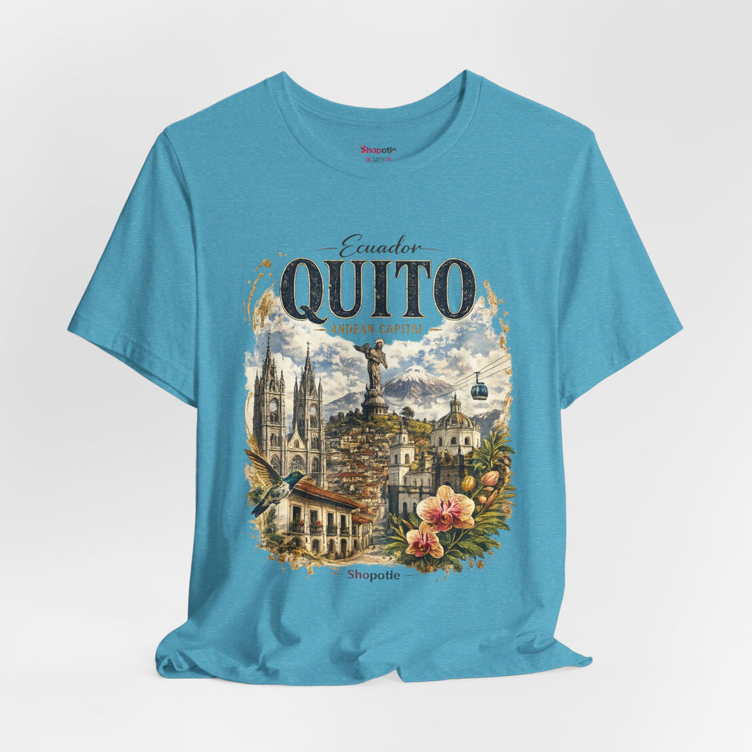 Quito Vintage Travel Tee — Ecuadorian Capital Souvenir T-Shirt