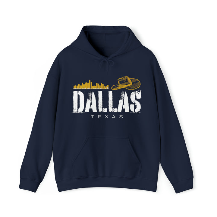Dallas, Texas Hooded Sweatshirt