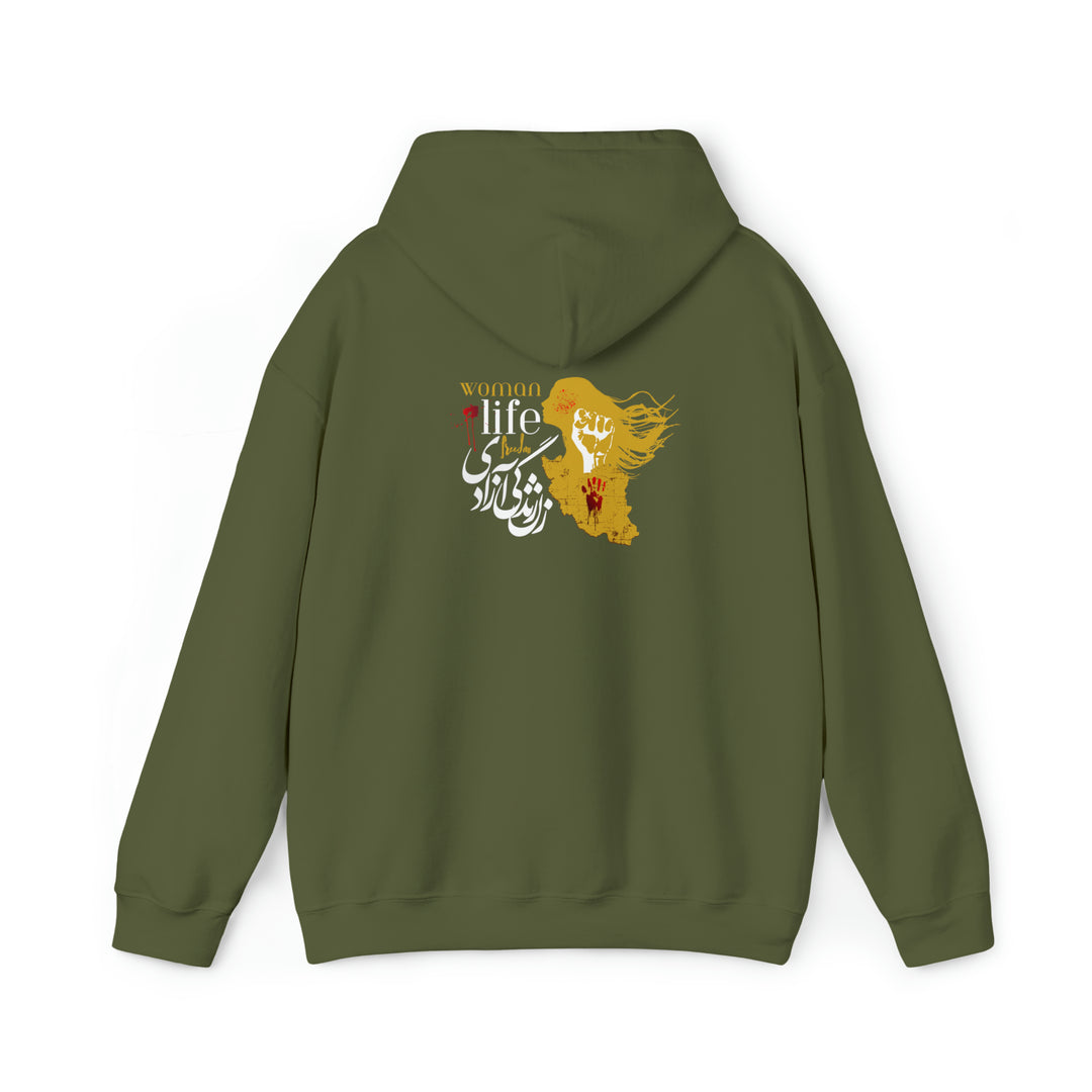 Woman Life Freedom Hooded Sweatshirt