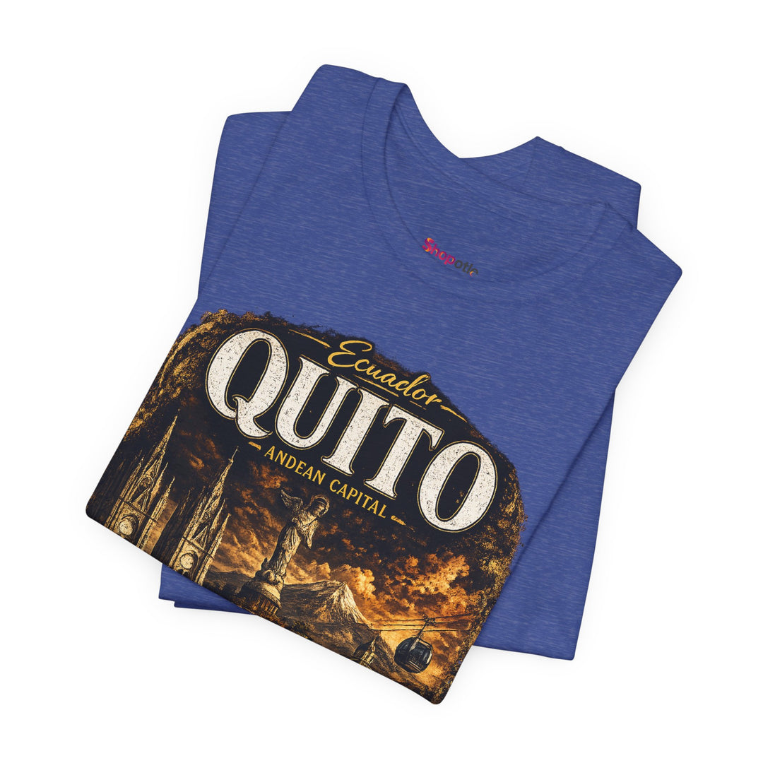 Quito Vintage Travel Tee — Ecuadorian Capital Souvenir T-Shirt