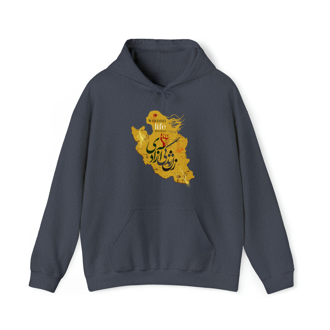 Woman Life Freedom Hooded Sweatshirt