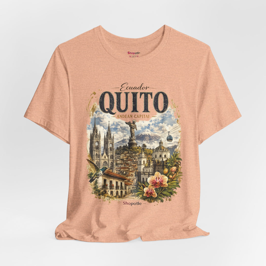 Quito Vintage Travel Tee — Ecuadorian Capital Souvenir T-Shirt