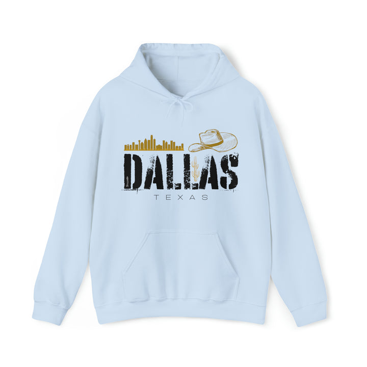 Dallas, Texas Hooded Sweatshirt