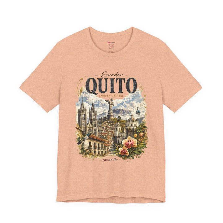Quito Vintage Travel Tee — Ecuadorian Capital Souvenir T-Shirt
