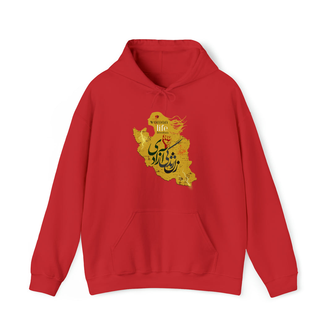 Woman Life Freedom Hooded Sweatshirt