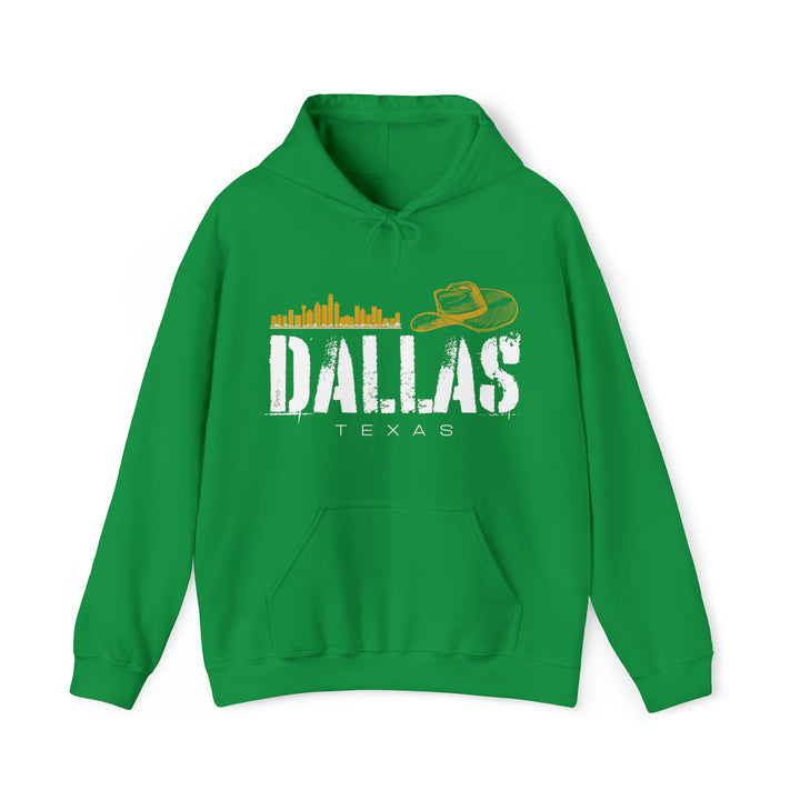 Dallas, Texas Hooded Sweatshirt