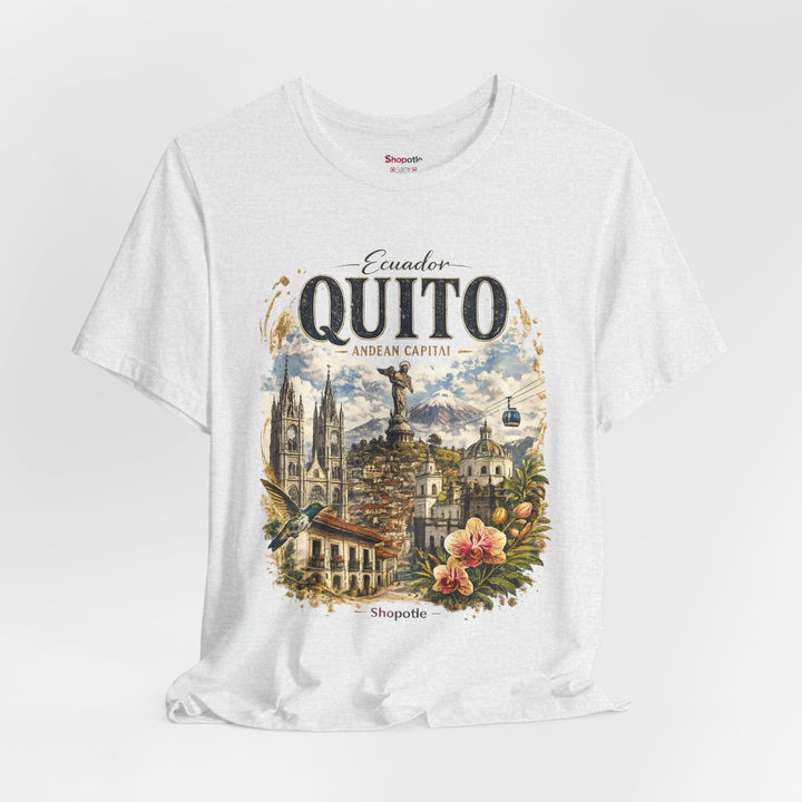 Quito Vintage Travel Tee — Ecuadorian Capital Souvenir T-Shirt