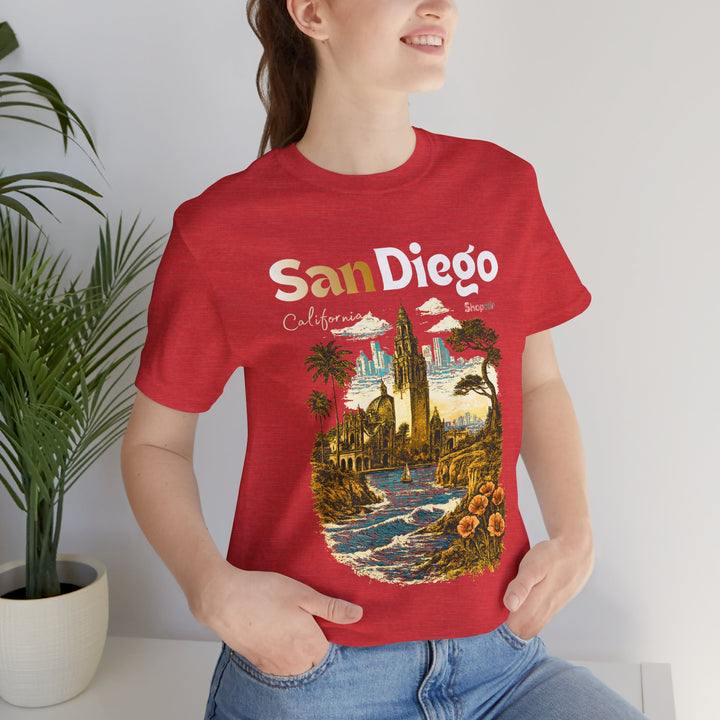 San Diego California Vintage Landmark T-Shirt