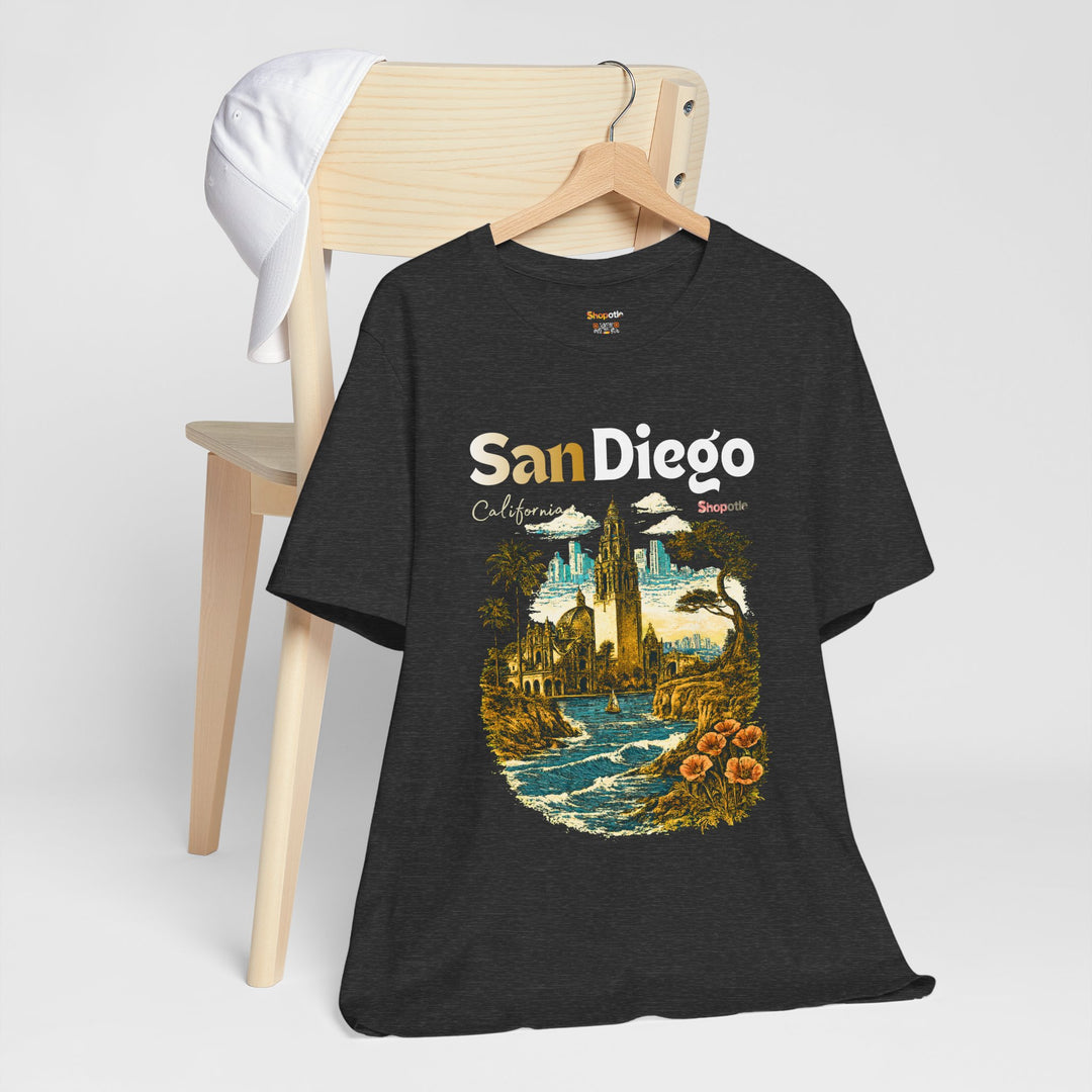 San Diego California Vintage Landmark T-Shirt