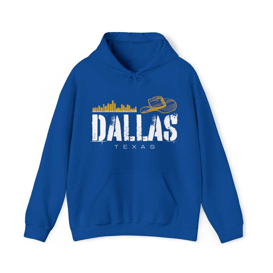 Dallas, Texas Hooded Sweatshirt