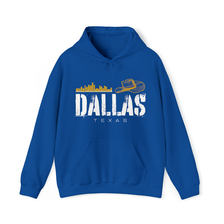 Dallas, Texas Hooded Sweatshirt