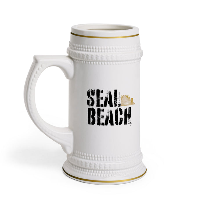 Seal Beach Stein Mug