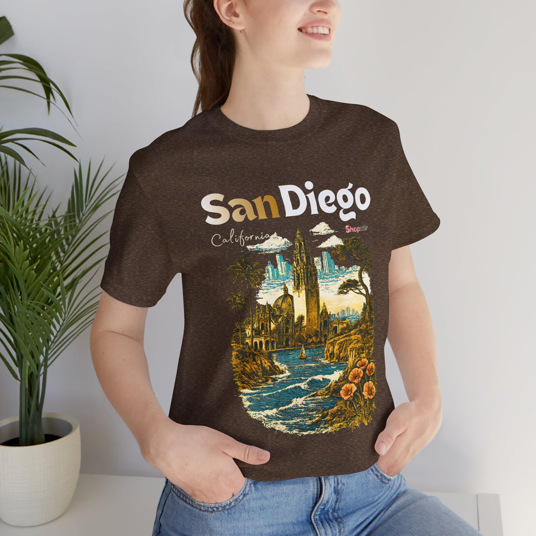 San Diego California Vintage Landmark T-Shirt