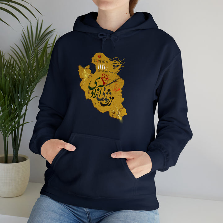 Woman Life Freedom Hooded Sweatshirt