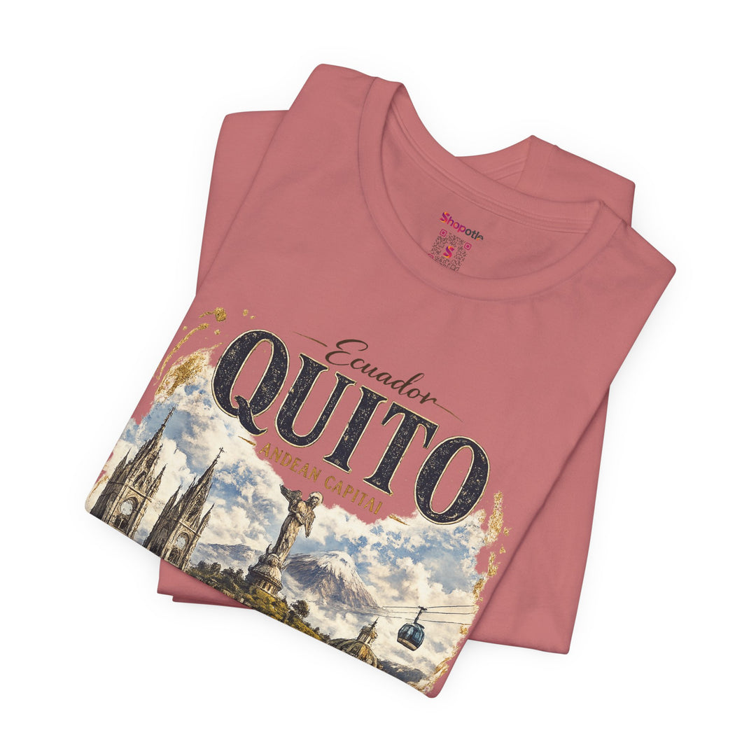 Quito Vintage Travel Tee — Ecuadorian Capital Souvenir T-Shirt