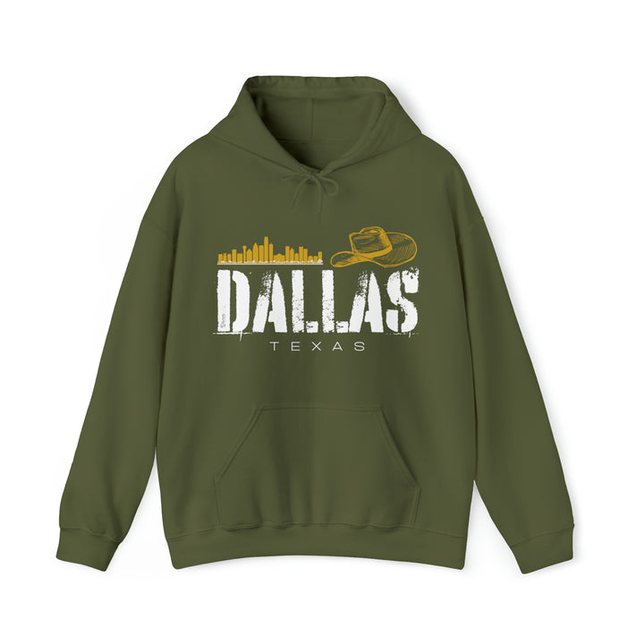 Dallas, Texas Hooded Sweatshirt