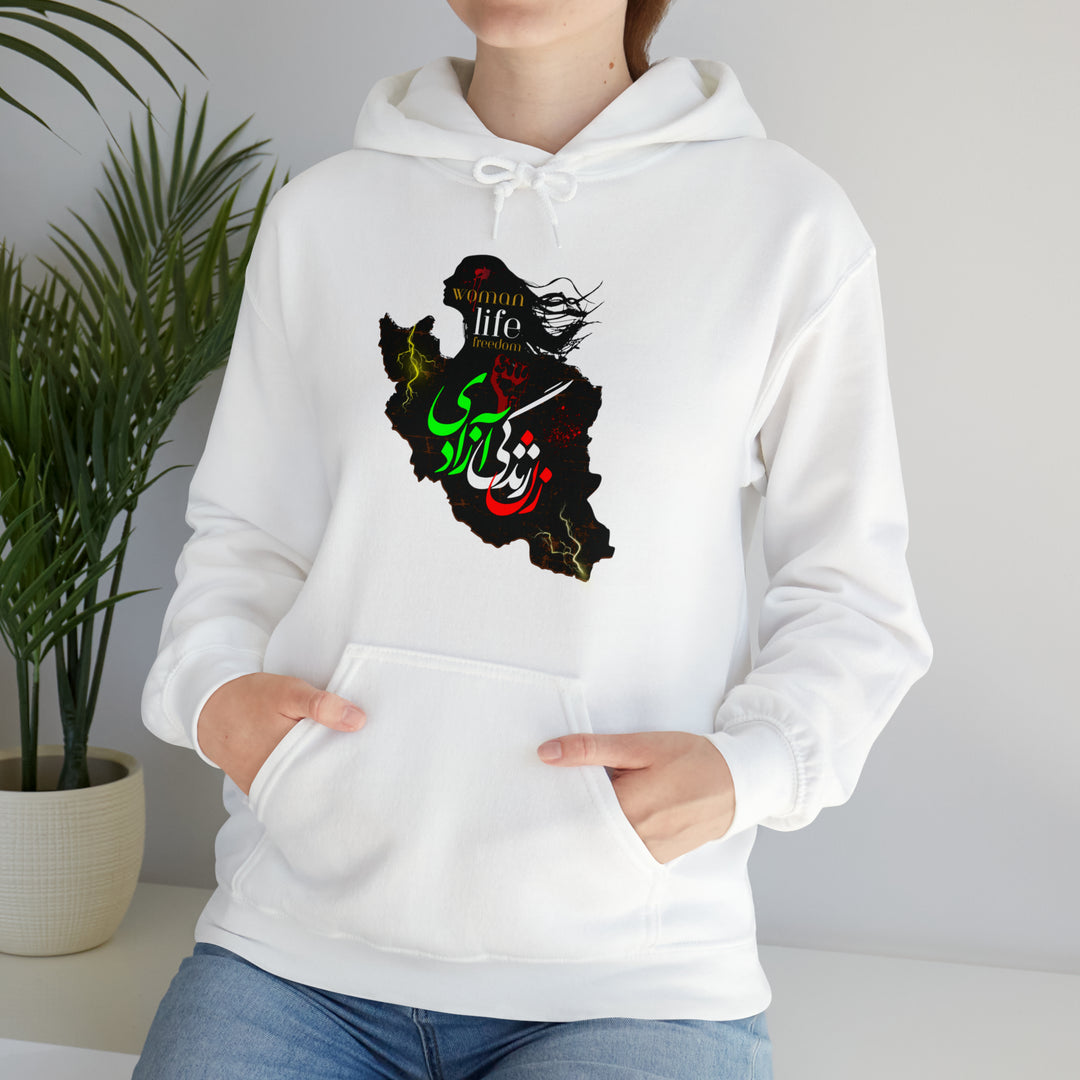 Woman Life Freedom Hooded Sweatshirt