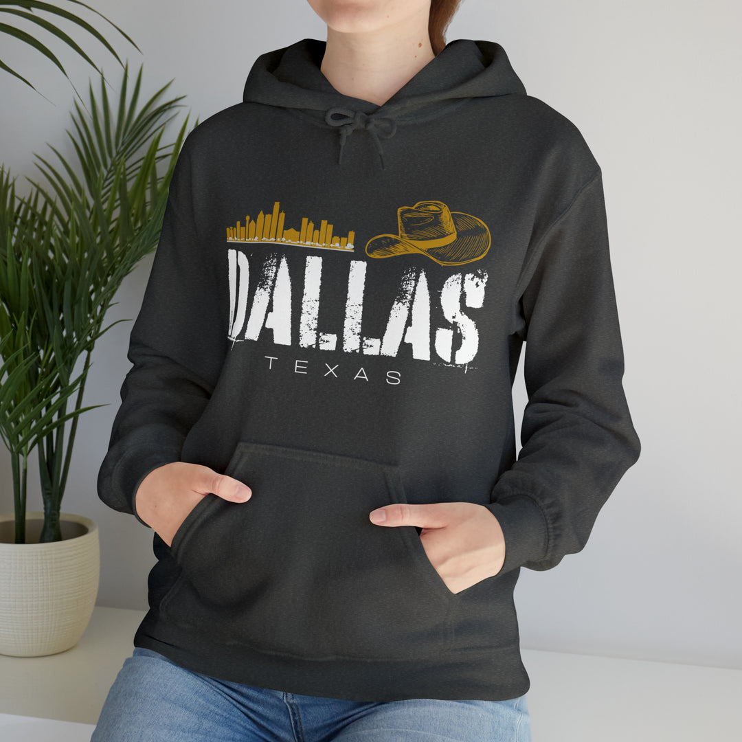 Dallas, Texas Hooded Sweatshirt