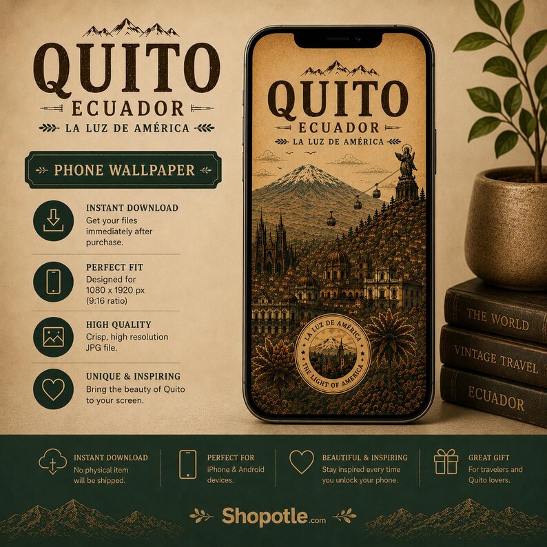 Quito phone wallpaper