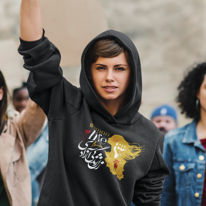 Woman Life Freedom Hooded Sweatshirt